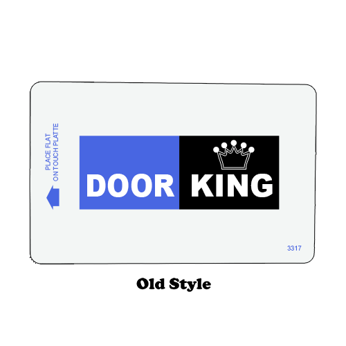 DoorKing Compatible Touchplate Card Front